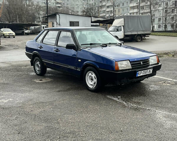 Синій ВАЗ 21099, об'ємом двигуна 1.5 л та пробігом 262 тис. км за 1200 $, фото 1 на Automoto.ua
