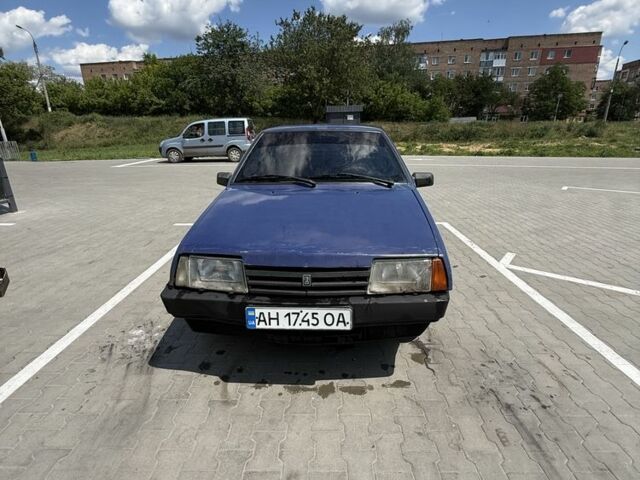 Синій ВАЗ 21099, об'ємом двигуна 1.5 л та пробігом 258 тис. км за 792 $, фото 1 на Automoto.ua