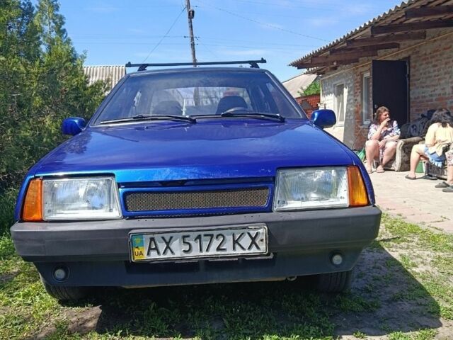 Синий ВАЗ 21099, объемом двигателя 0 л и пробегом 373 тыс. км за 1500 $, фото 1 на Automoto.ua