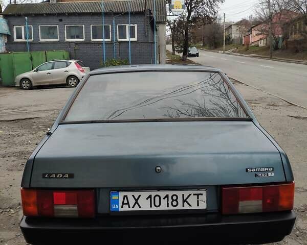 Синий ВАЗ 21099, объемом двигателя 1.5 л и пробегом 257 тыс. км за 1700 $, фото 1 на Automoto.ua