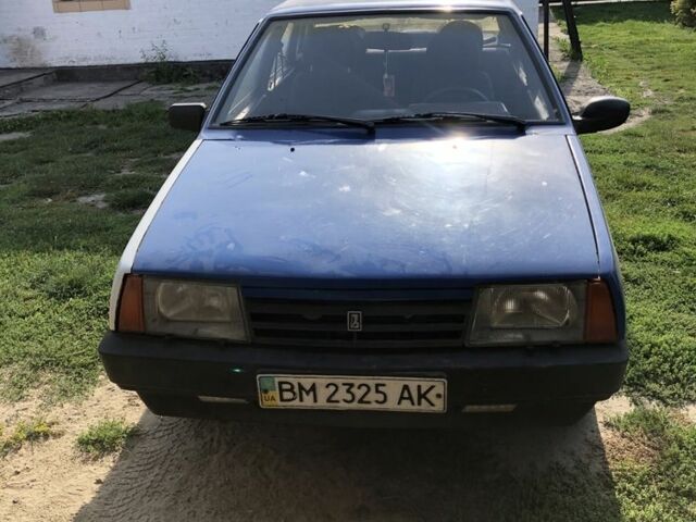 Синий ВАЗ 21099, объемом двигателя 1.5 л и пробегом 250 тыс. км за 17000 $, фото 1 на Automoto.ua