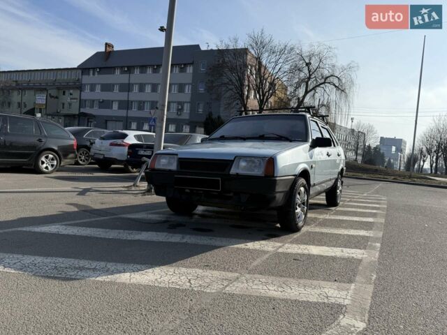 Синий ВАЗ 21099, объемом двигателя 1.5 л и пробегом 79 тыс. км за 1000 $, фото 1 на Automoto.ua