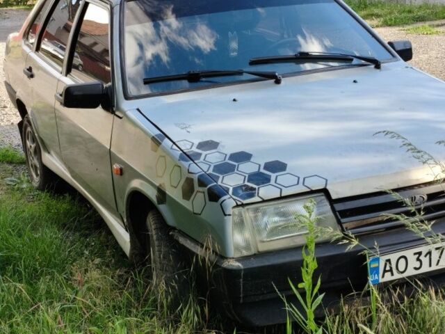 Синій ВАЗ 21099, об'ємом двигуна 1.5 л та пробігом 246 тис. км за 563 $, фото 1 на Automoto.ua