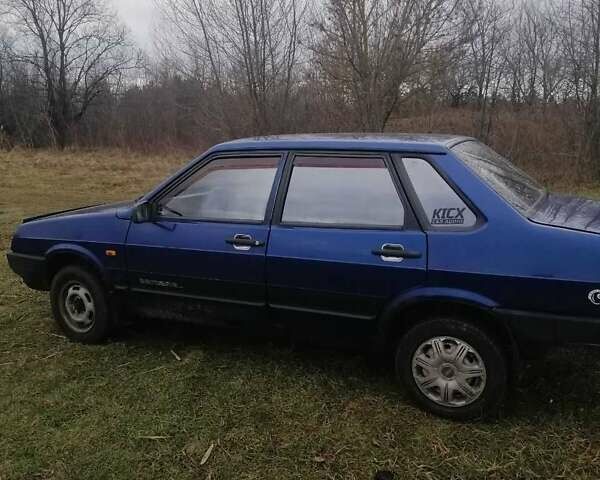 Синій ВАЗ 21099, об'ємом двигуна 1.5 л та пробігом 280 тис. км за 1600 $, фото 1 на Automoto.ua