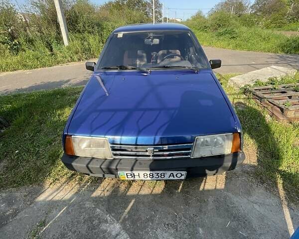 Синий ВАЗ 21099, объемом двигателя 1.45 л и пробегом 250 тыс. км за 2100 $, фото 1 на Automoto.ua