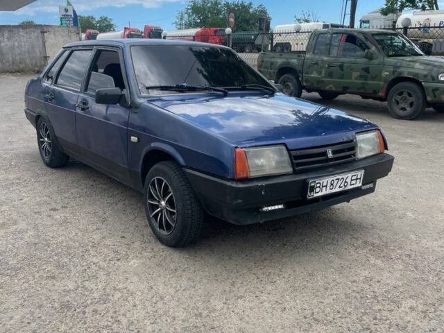 Синий ВАЗ 21099, объемом двигателя 1.6 л и пробегом 3 тыс. км за 855 $, фото 1 на Automoto.ua