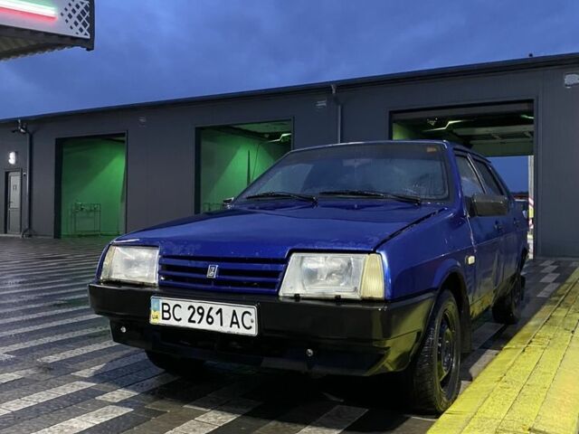 Синий ВАЗ 21099, объемом двигателя 1.5 л и пробегом 333 тыс. км за 784 $, фото 1 на Automoto.ua