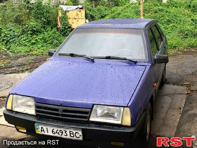 Синий ВАЗ 21099, объемом двигателя 1.5 л и пробегом 150 тыс. км за 760 $, фото 1 на Automoto.ua
