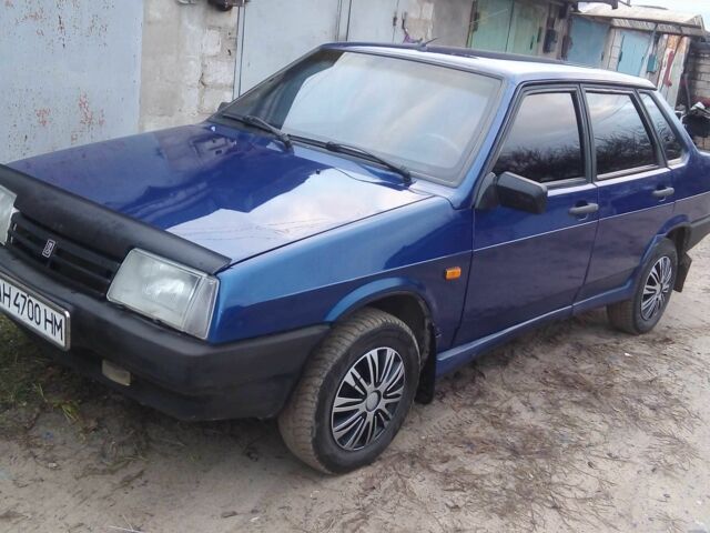 Синий ВАЗ 21099, объемом двигателя 0 л и пробегом 160 тыс. км за 1250 $, фото 1 на Automoto.ua
