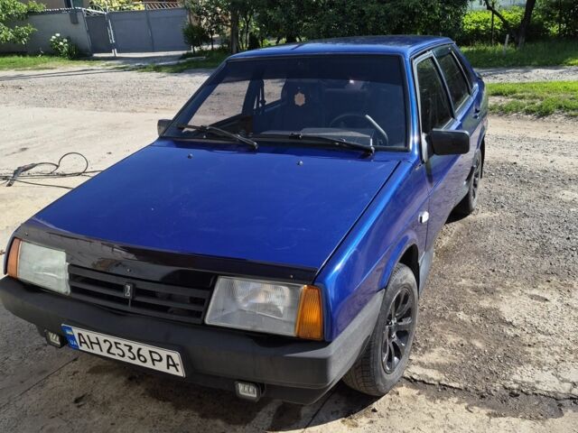 Синий ВАЗ 21099, объемом двигателя 0 л и пробегом 160 тыс. км за 1742 $, фото 1 на Automoto.ua
