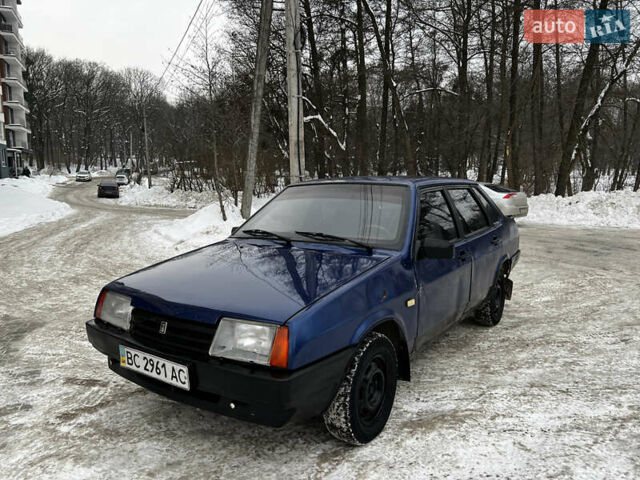 Синій ВАЗ 21099, об'ємом двигуна 1.6 л та пробігом 250 тис. км за 1000 $, фото 1 на Automoto.ua