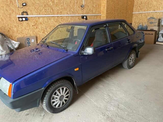 Синий ВАЗ 21099, объемом двигателя 1.5 л и пробегом 96 тыс. км за 2600 $, фото 1 на Automoto.ua
