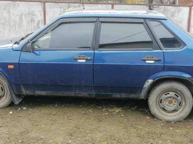 Синий ВАЗ 21099, объемом двигателя 0 л и пробегом 340 тыс. км за 1200 $, фото 1 на Automoto.ua