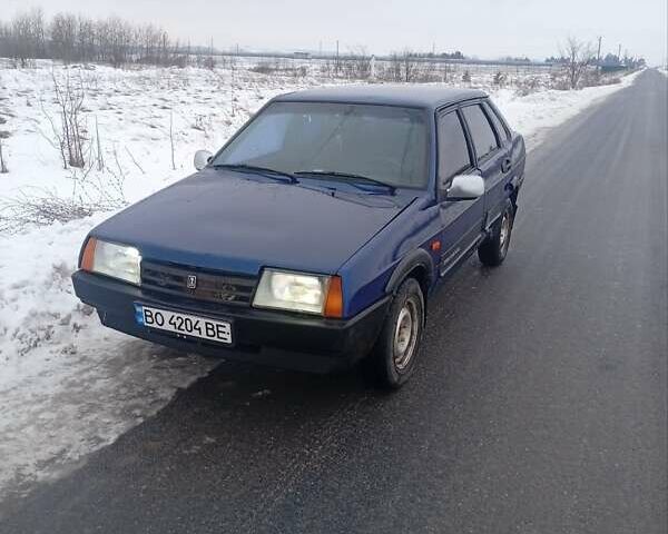 Синій ВАЗ 21099, об'ємом двигуна 1.5 л та пробігом 232 тис. км за 1150 $, фото 1 на Automoto.ua