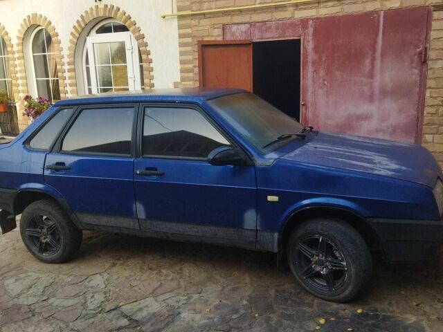 Синий ВАЗ 21099, объемом двигателя 0 л и пробегом 230 тыс. км за 700 $, фото 1 на Automoto.ua