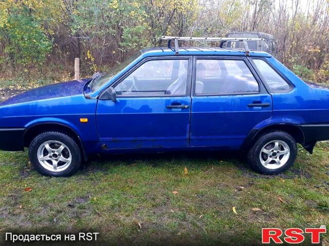 Синий ВАЗ 21099, объемом двигателя 1.5 л и пробегом 0 тыс. км за 1000 $, фото 1 на Automoto.ua