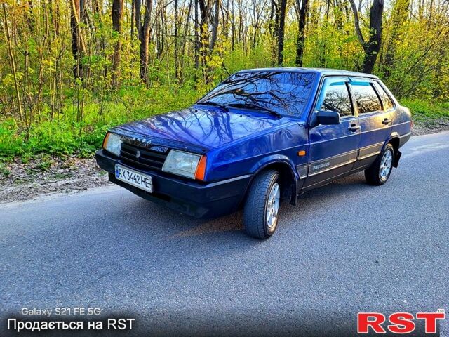 Синий ВАЗ 21099, объемом двигателя 1.5 л и пробегом 0 тыс. км за 1200 $, фото 1 на Automoto.ua