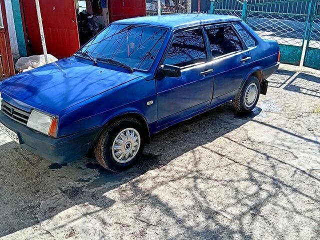 Синій ВАЗ 21099, об'ємом двигуна 1.5 л та пробігом 300 тис. км за 340 $, фото 1 на Automoto.ua