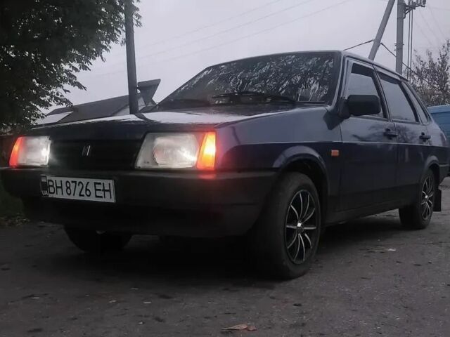 Синій ВАЗ 21099, об'ємом двигуна 1.6 л та пробігом 3 тис. км за 1200 $, фото 1 на Automoto.ua