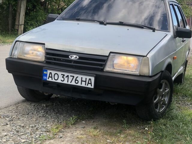 Синий ВАЗ 21099, объемом двигателя 1.5 л и пробегом 2 тыс. км за 700 $, фото 1 на Automoto.ua