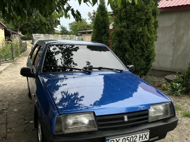 Синий ВАЗ 21099, объемом двигателя 1.5 л и пробегом 200 тыс. км за 1350 $, фото 1 на Automoto.ua