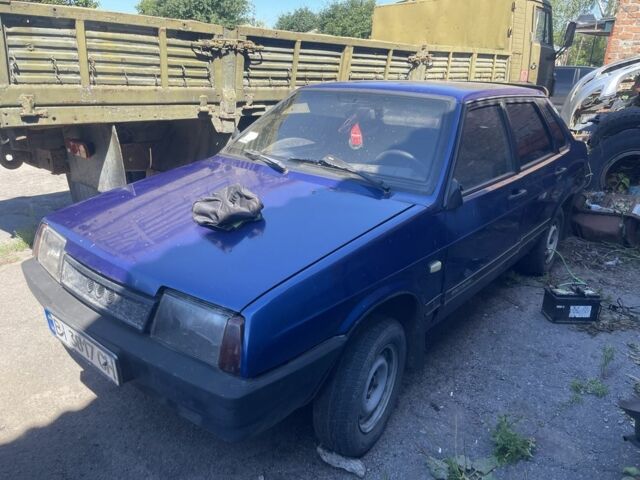 Синій ВАЗ 21099, об'ємом двигуна 1.5 л та пробігом 100 тис. км за 953 $, фото 1 на Automoto.ua