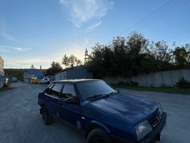 Синій ВАЗ 21099, об'ємом двигуна 1.5 л та пробігом 1 тис. км за 1050 $, фото 1 на Automoto.ua