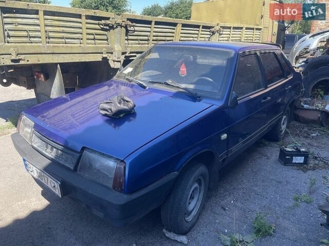 Синій ВАЗ 21099, об'ємом двигуна 1.5 л та пробігом 100 тис. км за 953 $, фото 1 на Automoto.ua