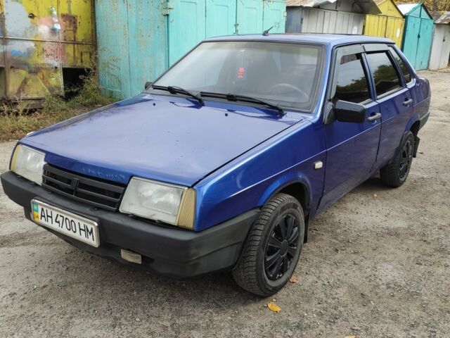 ВАЗ 21099 2002 в Днепре (Днепропетровске) на Automoto.ua Синий ВАЗ 21099, объемом двигателя 1.5 л и пробегом 300 тыс. км за 850 $, фото 1 на Automoto.ua