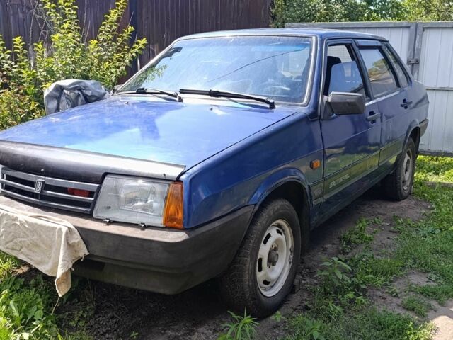 Синій ВАЗ 21099, об'ємом двигуна 1.5 л та пробігом 225 тис. км за 1335 $, фото 1 на Automoto.ua