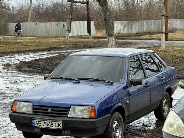 Синий ВАЗ 21099, объемом двигателя 1.5 л и пробегом 100 тыс. км за 1600 $, фото 1 на Automoto.ua
