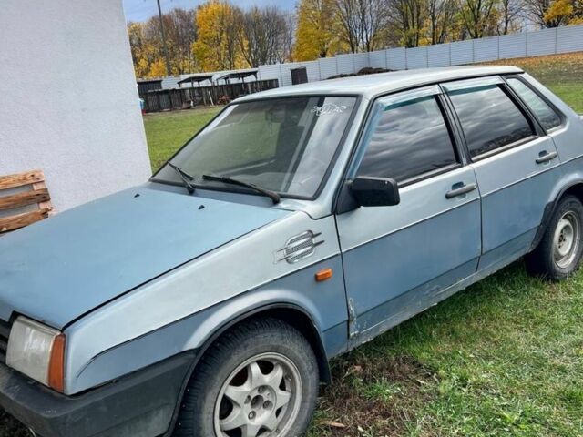 Синій ВАЗ 21099, об'ємом двигуна 1.5 л та пробігом 3 тис. км за 1000 $, фото 1 на Automoto.ua