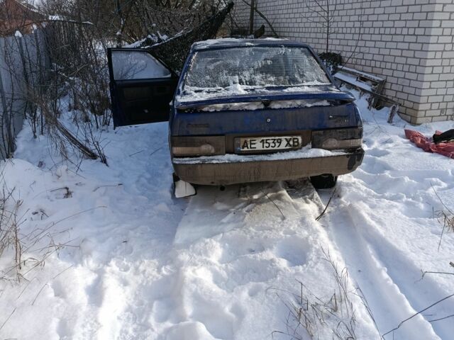 Синій ВАЗ 21099, об'ємом двигуна 1.5 л та пробігом 500 тис. км за 1200 $, фото 1 на Automoto.ua