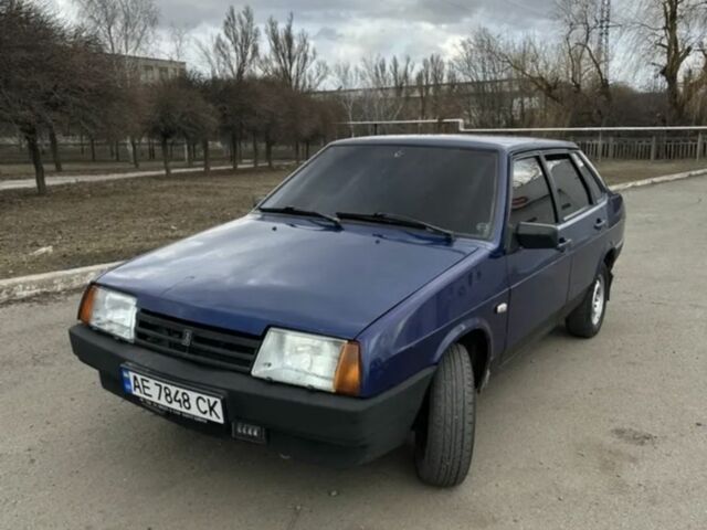 Синій ВАЗ 21099, об'ємом двигуна 1.5 л та пробігом 104 тис. км за 1500 $, фото 1 на Automoto.ua