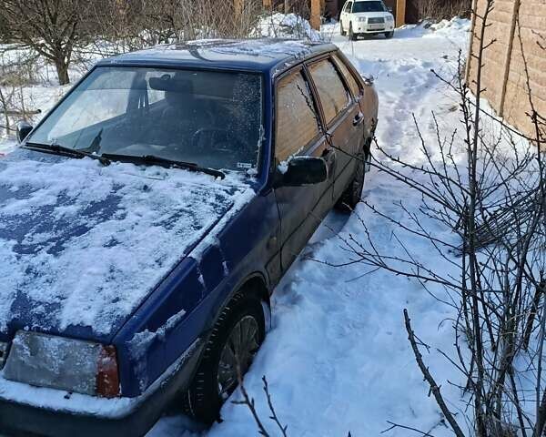Синій ВАЗ 21099, об'ємом двигуна 1.5 л та пробігом 500 тис. км за 1200 $, фото 1 на Automoto.ua