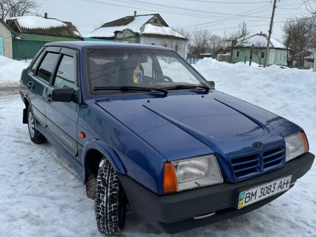 Синій ВАЗ 21099, об'ємом двигуна 1.5 л та пробігом 200 тис. км за 1450 $, фото 1 на Automoto.ua