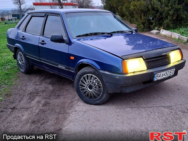 Синій ВАЗ 21099, об'ємом двигуна 1.5 л та пробігом 0 тис. км за 1000 $, фото 1 на Automoto.ua