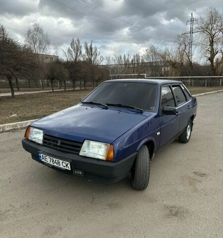 Синий ВАЗ 21099, объемом двигателя 1.5 л и пробегом 275 тыс. км за 1400 $, фото 1 на Automoto.ua