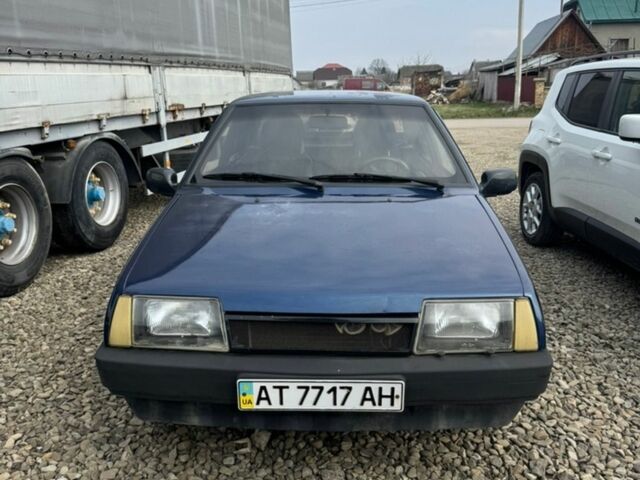 Синий ВАЗ 21099, объемом двигателя 1.5 л и пробегом 100 тыс. км за 1300 $, фото 1 на Automoto.ua