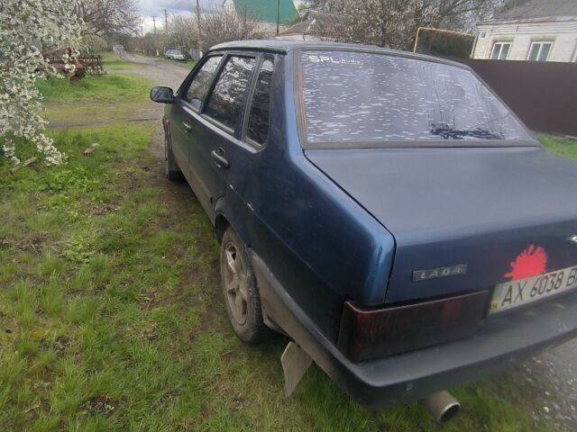 Синий ВАЗ 21099, объемом двигателя 1.5 л и пробегом 321 тыс. км за 916 $, фото 1 на Automoto.ua
