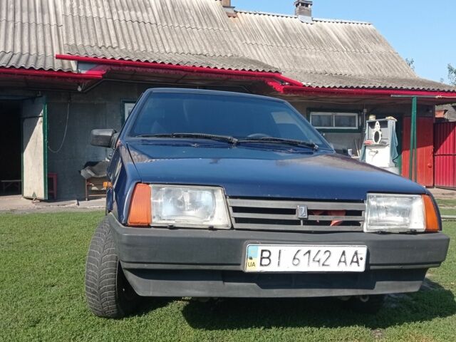 Синій ВАЗ 21099, об'ємом двигуна 1.5 л та пробігом 200 тис. км за 896 $, фото 1 на Automoto.ua