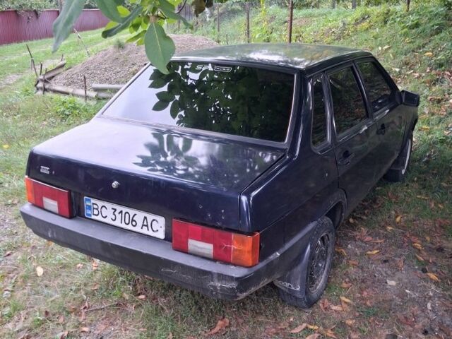 Синий ВАЗ 21099, объемом двигателя 0 л и пробегом 777 тыс. км за 350 $, фото 1 на Automoto.ua