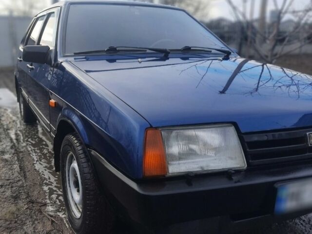 Синий ВАЗ 21099, объемом двигателя 1.5 л и пробегом 119 тыс. км за 1500 $, фото 1 на Automoto.ua