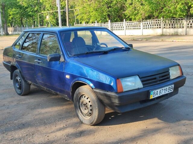 Синий ВАЗ 21099, объемом двигателя 0 л и пробегом 174 тыс. км за 961 $, фото 1 на Automoto.ua