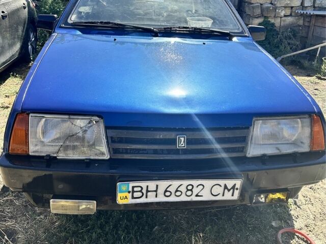 Синий ВАЗ 21099, объемом двигателя 1.5 л и пробегом 250 тыс. км за 850 $, фото 1 на Automoto.ua