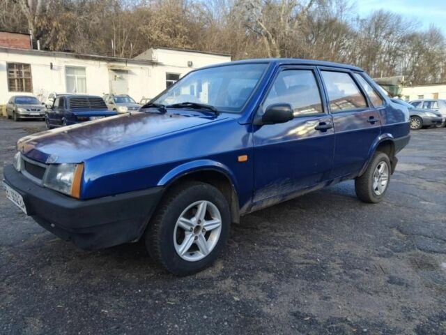 Синій ВАЗ 21099, об'ємом двигуна 1.5 л та пробігом 100 тис. км за 1700 $, фото 1 на Automoto.ua