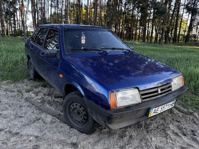 Синій ВАЗ 21099, об'ємом двигуна 1.5 л та пробігом 365 тис. км за 568 $, фото 1 на Automoto.ua