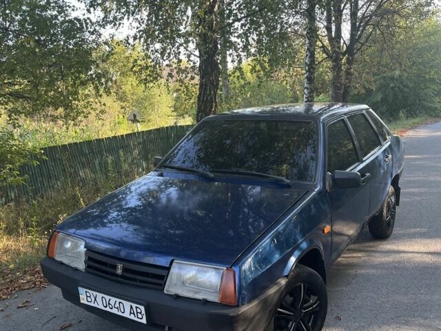 Синій ВАЗ 21099, об'ємом двигуна 1.5 л та пробігом 200 тис. км за 1253 $, фото 1 на Automoto.ua