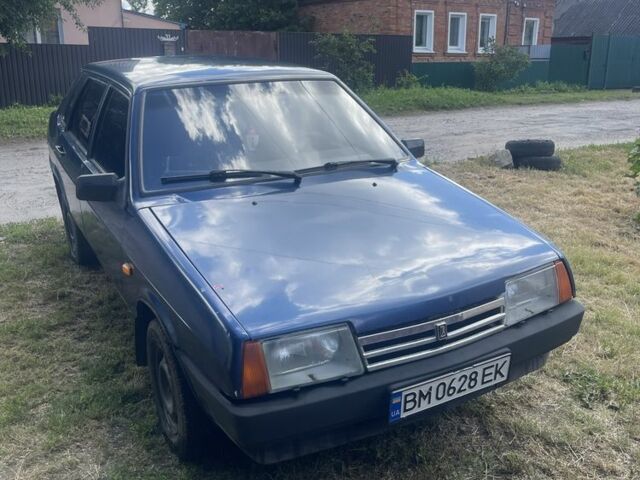 Синій ВАЗ 21099, об'ємом двигуна 1.5 л та пробігом 190 тис. км за 900 $, фото 1 на Automoto.ua