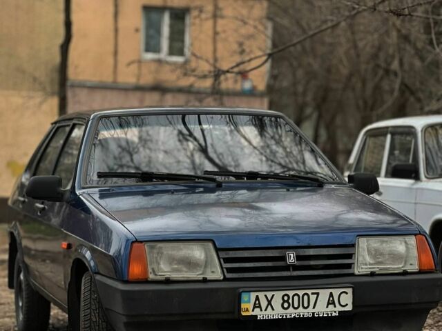 Синій ВАЗ 21099, об'ємом двигуна 1.5 л та пробігом 200 тис. км за 953 $, фото 1 на Automoto.ua